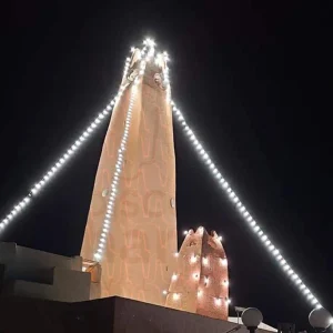 DiscoverGhardaia Blog Mouloud Festival Minaret 03 - Discover Ghardaia (by Analygital.com)